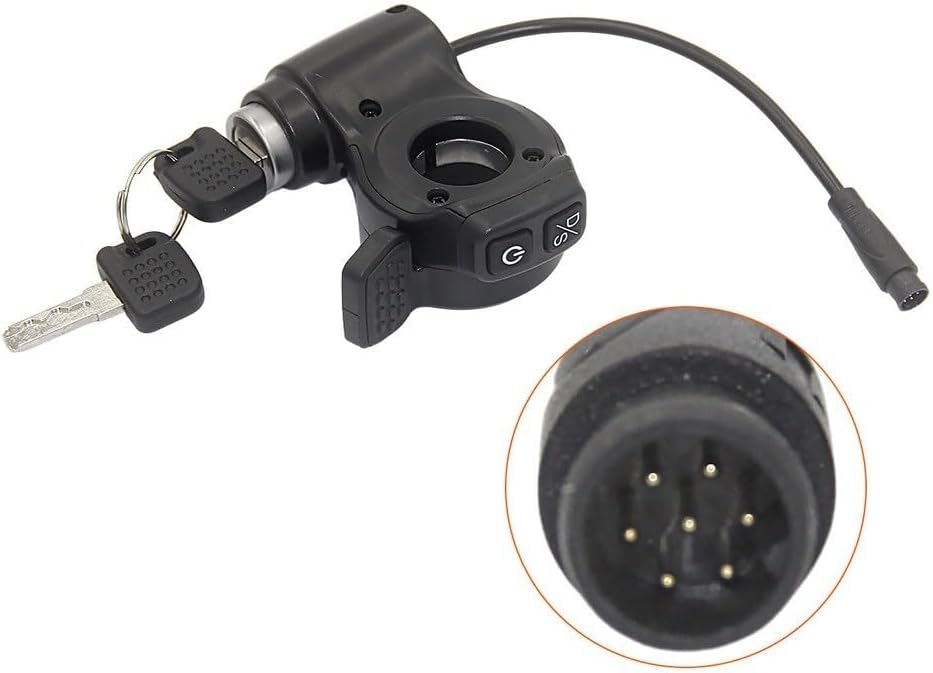 Elektroroller Gasschalter, Elektroroller Power Türschloss für Kukirin G2/Master Drossel und Zündschl