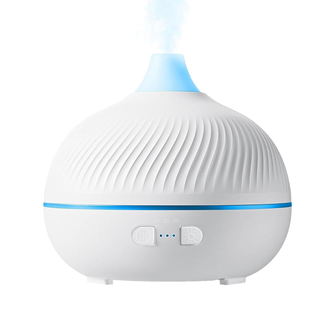 Aroma Diffuser Für Schlafzimmer | 180ml 7-Farben Umgebungslicht,Elektrischer Aroma Diffusor mit Nebe