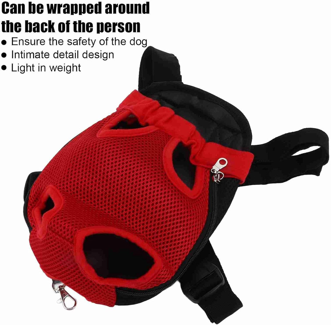 Haustiertrage Rucksack Hundetrage Brusttasche Freihändige Brusttrage Vierbeinige Rucksacktasche für
