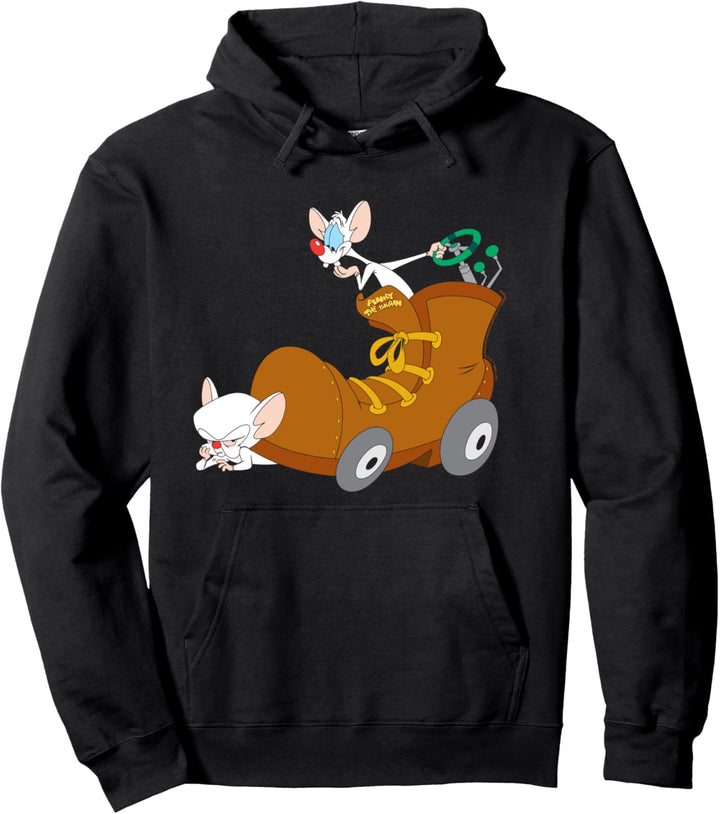 Animaniacs Pinky and the Brain, Tractor Shoe Pullover Hoodie