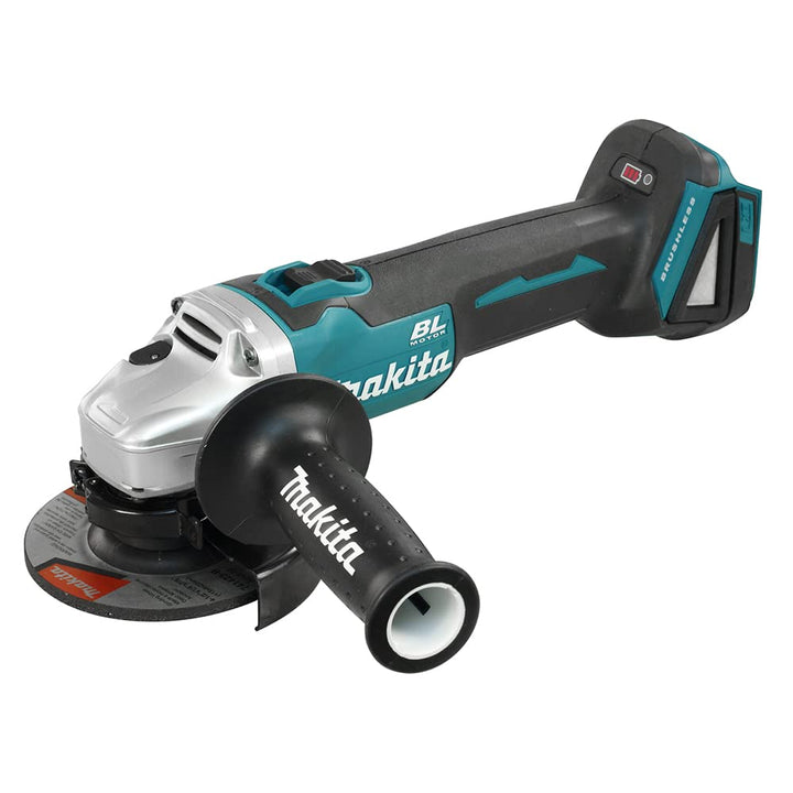 Makita DGA454Z Mini-Schleifmaschine, A, Betrieb mit Lithium-Ionen-Akku, 18 V, 115 mm, BL, nur Maschi