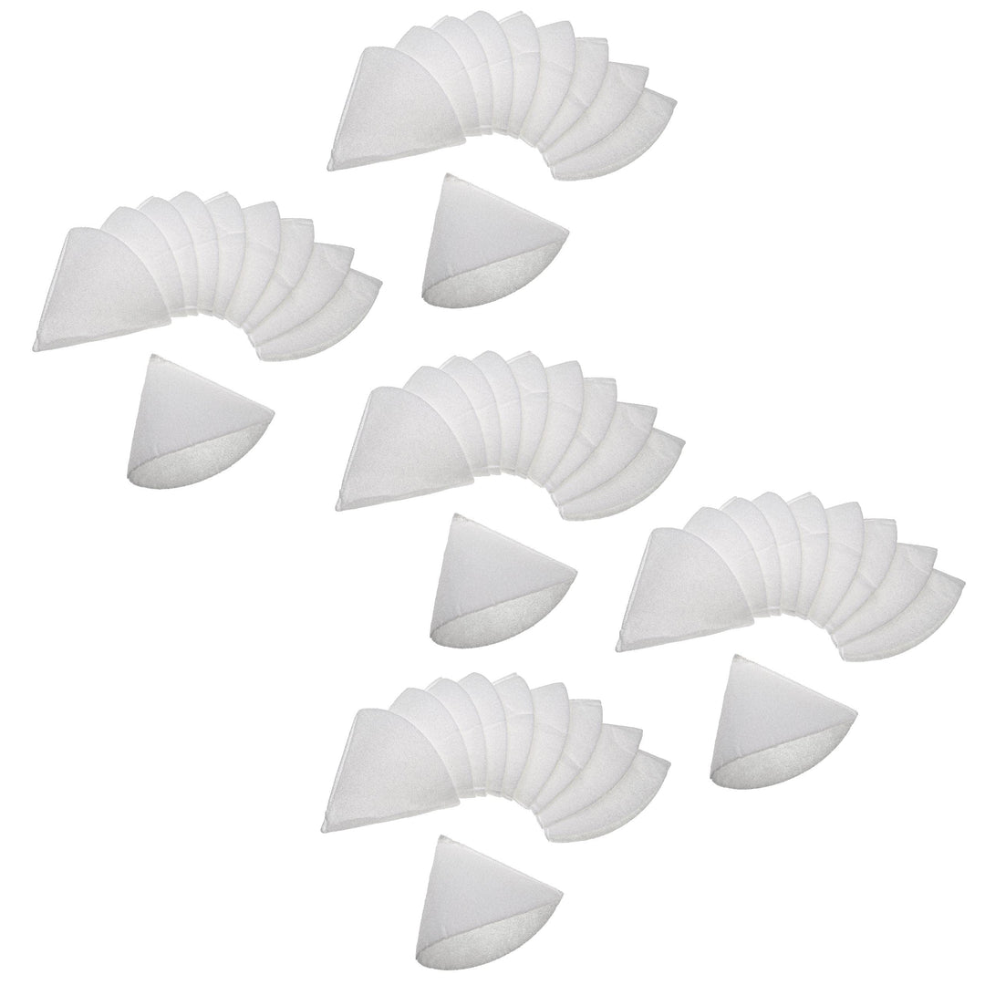 vhbw 50x Kegelfilter für Lüftungsanlage z.B. kompatibel mit Zehnder - Abluftfilter G4, DN 125 Weiss