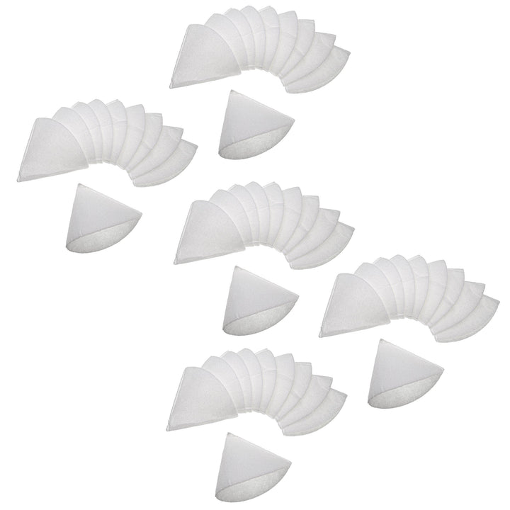 vhbw 50x Kegelfilter für Lüftungsanlage z.B. kompatibel mit Zehnder - Abluftfilter G4, DN 125 Weiss