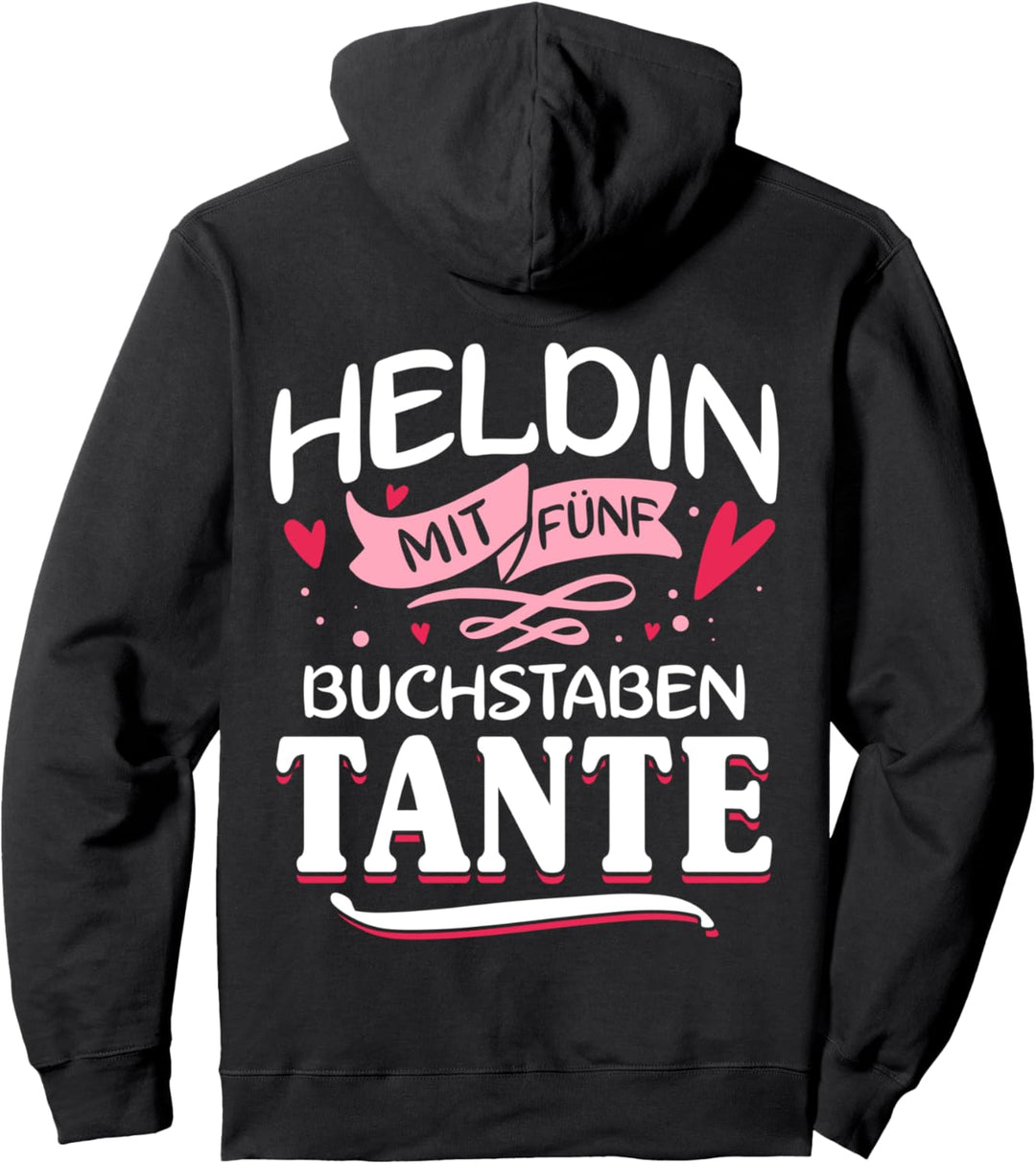 Heldin mit fünf Buchstaben - Tante Pullover Hoodie