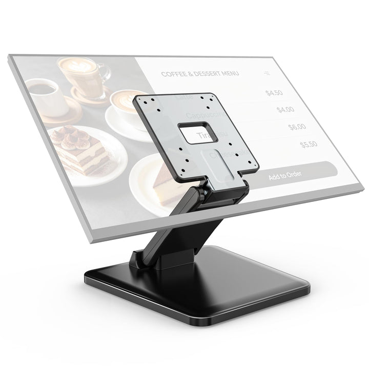 monTEK portabler Monitorständer für 17–27 Zoll Touchscreens, POS &amp; Mini PC