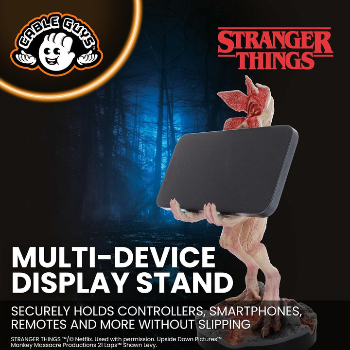 Cableguys Stranger Things Demogorgon Controller Halter &amp; Handy Ständer - Gaming Zubehör für Schreibt