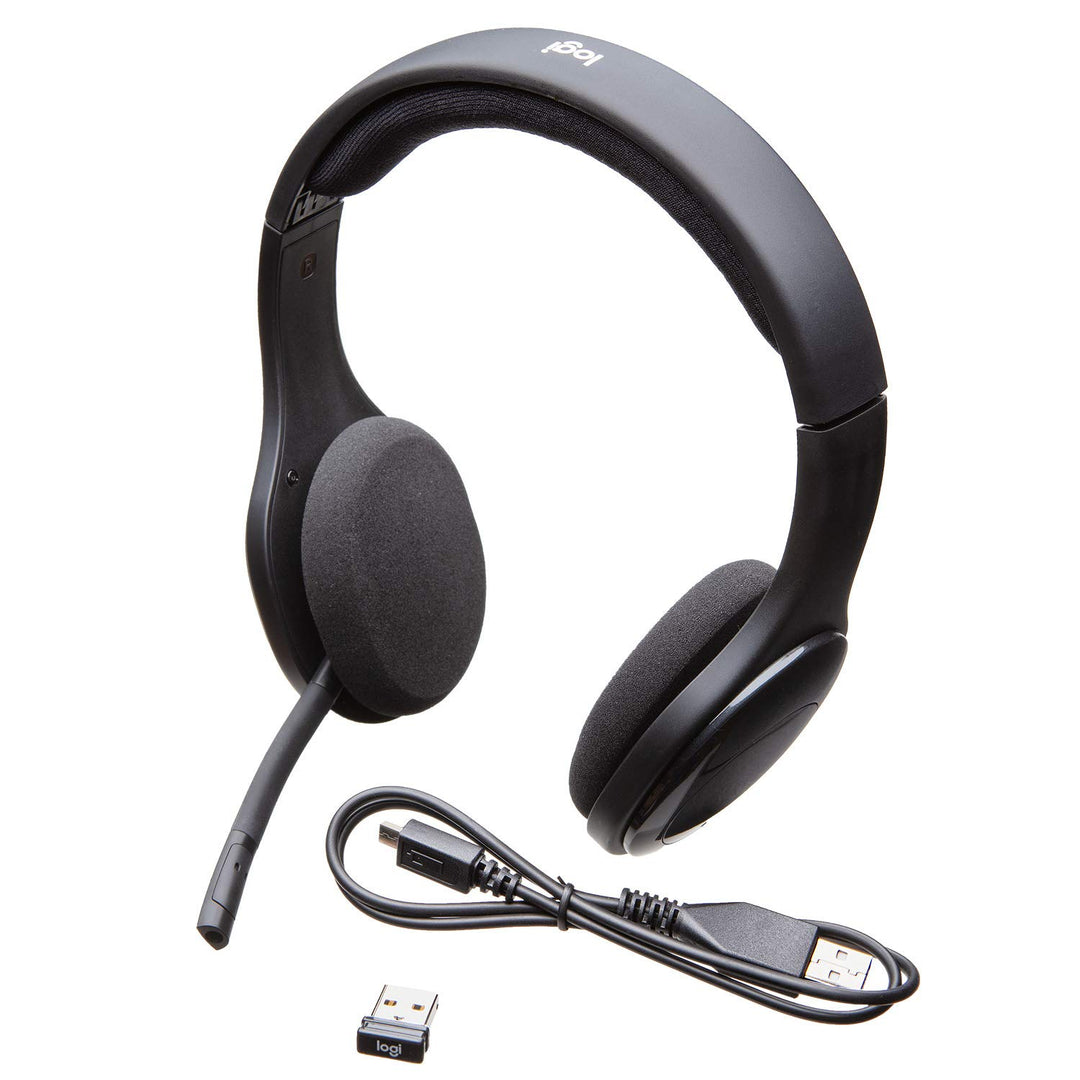 Logitech H800 Kabelloses Bluetooth Headset, Hi-Definition Stereo-Kopfhörer mit Noise-Cancelling Mikr