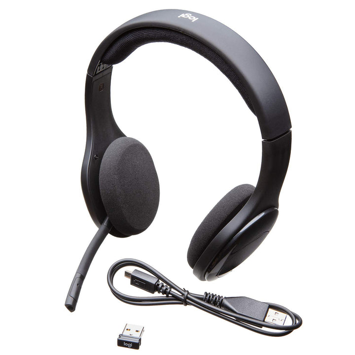 Logitech H800 Kabelloses Bluetooth Headset, Hi-Definition Stereo-Kopfhörer mit Noise-Cancelling Mikr