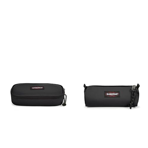 Eastpak OVAL SINGLE Federmäppchen, 22 cm Schwarz Bundle mit Federmäppchen, Schwarz Bundle mit Federm