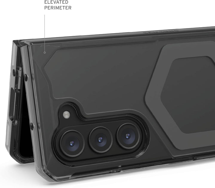 URBAN ARMOR GEAR UAG Schutzhülle für Samsung Galaxy Z Fold 5 (2023) Plyo Pro, grau/transparent [Made