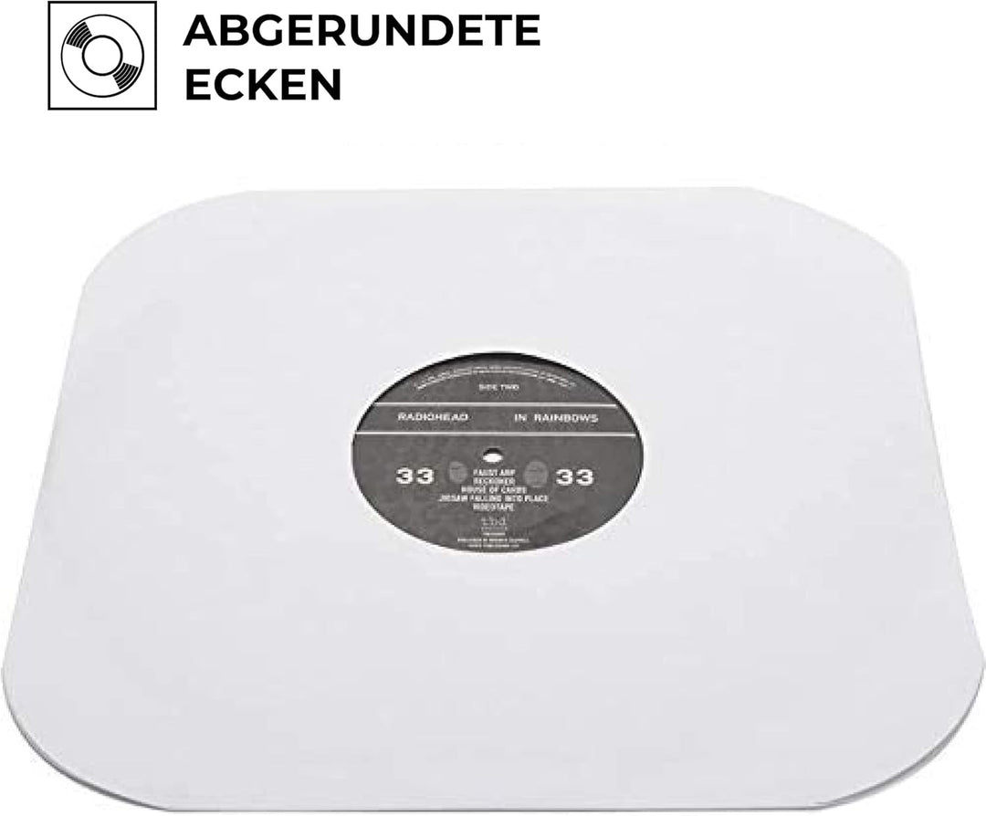 BIG FUDGE Vinyl Schutzhüllen - 50 Innenhüllen &amp; 50 Aussenhüllen für 12 Inch Schallplatten - LP Hülle
