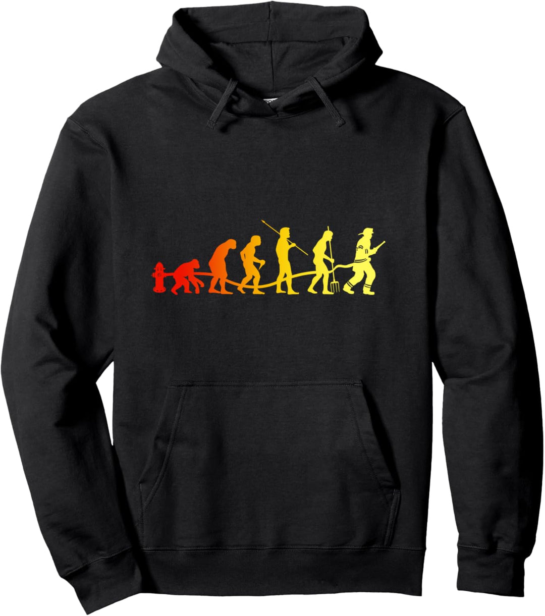 Feuerwehrmann Feuerwehr Pullover Hoodie