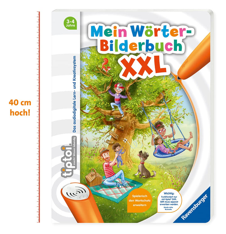 tiptoi® Mein Wörter-Bilderbuch XXL, Pappband