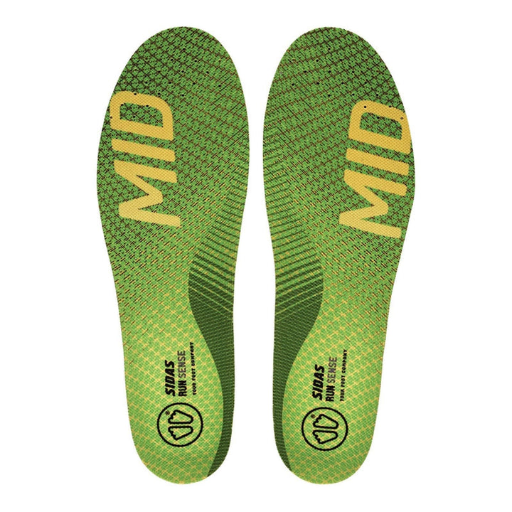 Sidas Run Sense Mid Einlegesohle, S Gruen S, Gruen S