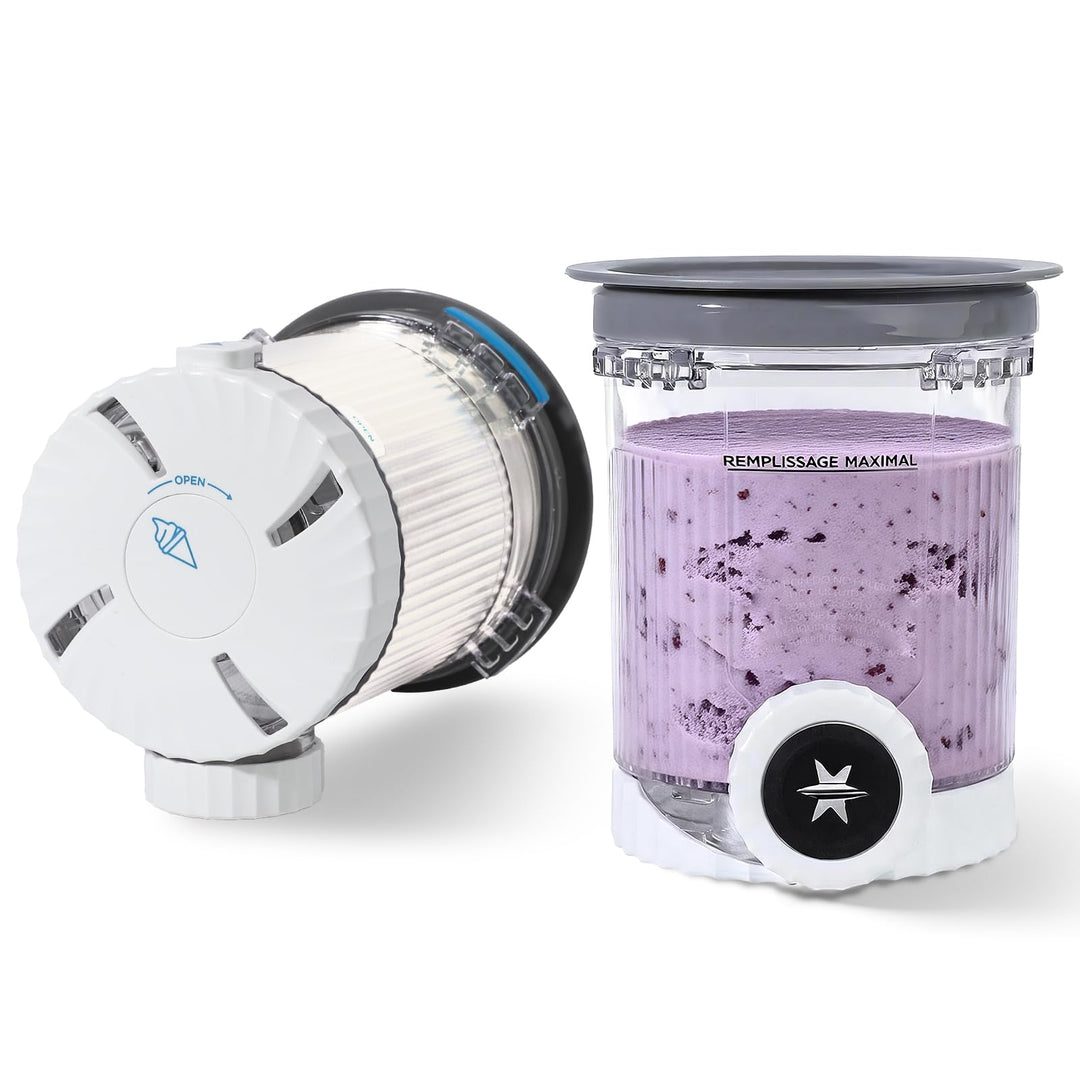Eisbecher Deckel für Ninja Swirl – 2 Pack Creami Tubs Kompatibel mit Ninja CREAMi Eismaschine NC701U