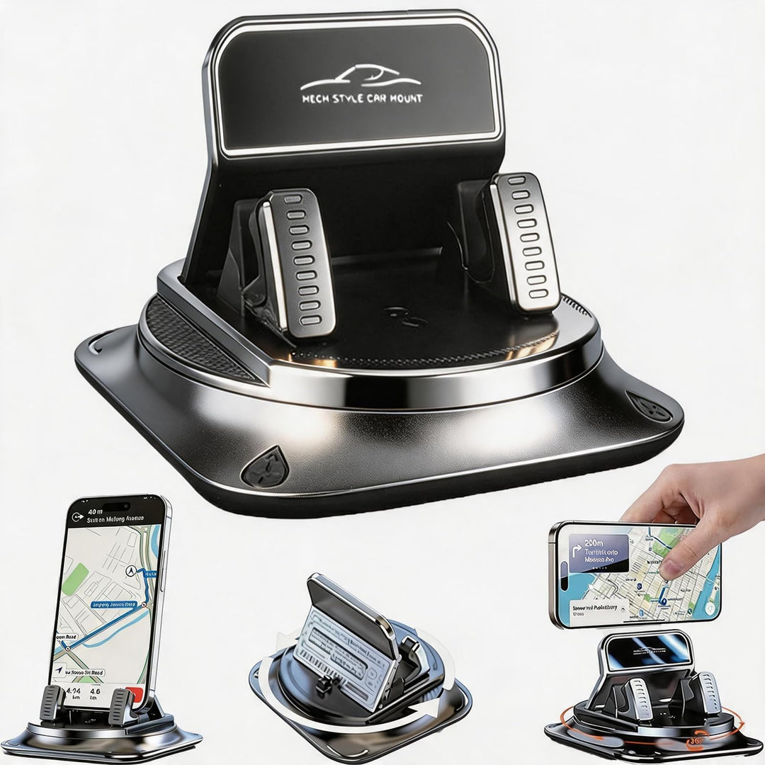 360-Grad-Drehung Armaturenbrett-Handyhalter fürs Auto, Dashboard-Handyhalters mit starker Adsorption