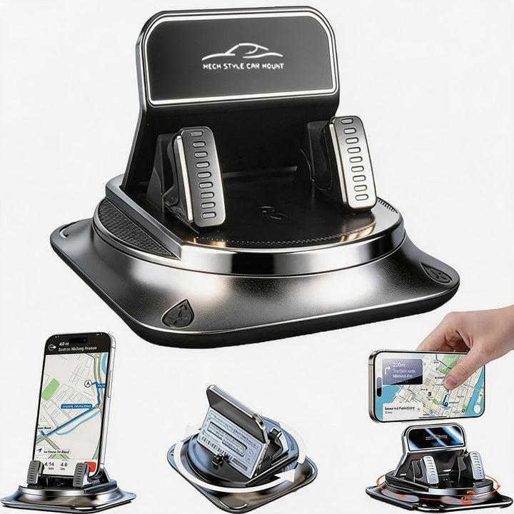 360-Grad-Drehung Armaturenbrett-Handyhalter fürs Auto, Dashboard-Handyhalters mit starker Adsorption