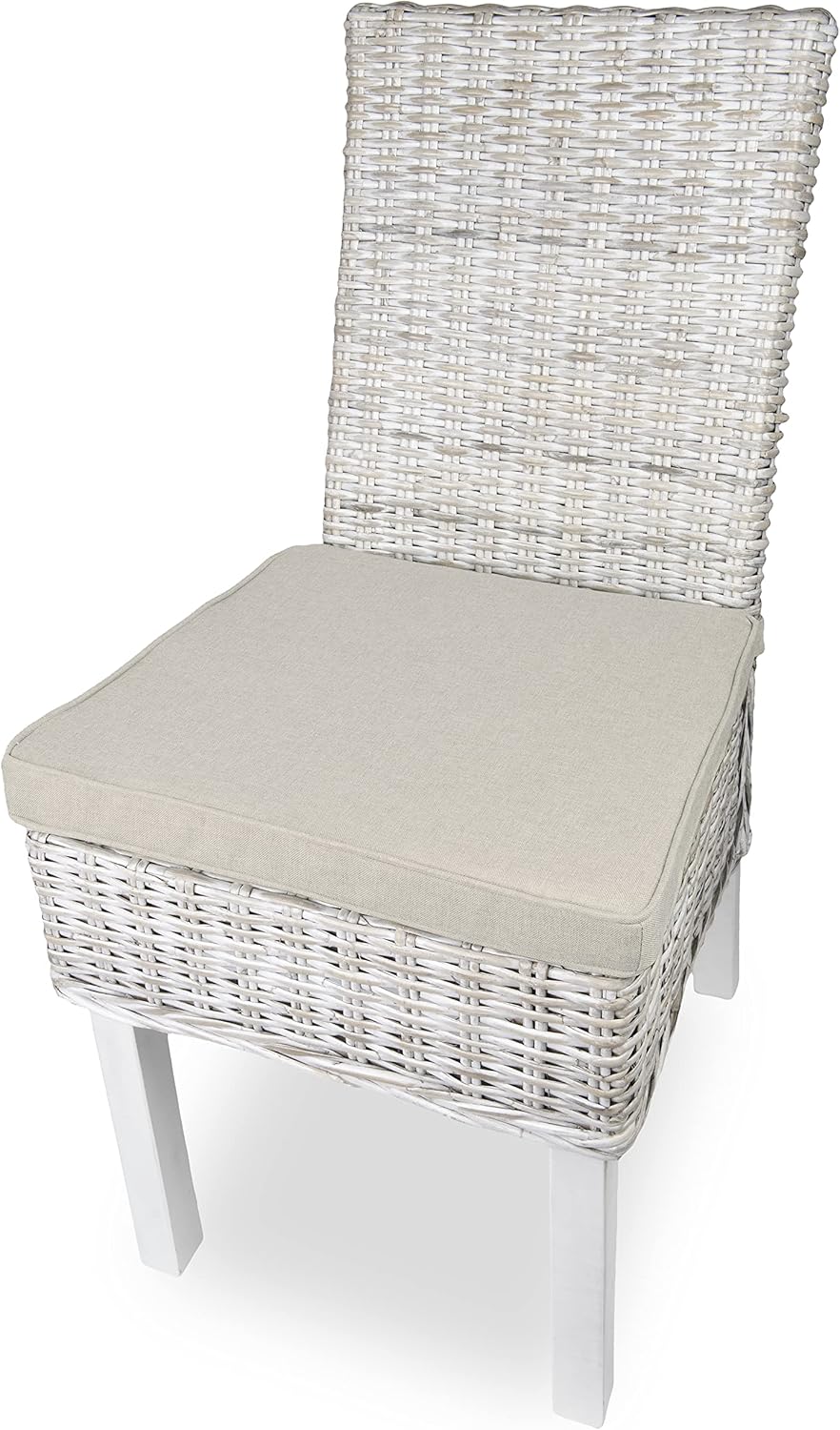 sunnypillow 4er Set Stuhlkissen 40 x 45 x 5cm | Polsterauflage Auflage für Stühle/Rattanstühle | Stu