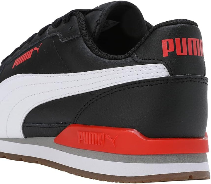 PUMA St Runner V3 Nl Sneaker,Unisex 42 EU Schwarz Weiss Rot, 42 EU Schwarz Wei&amp;