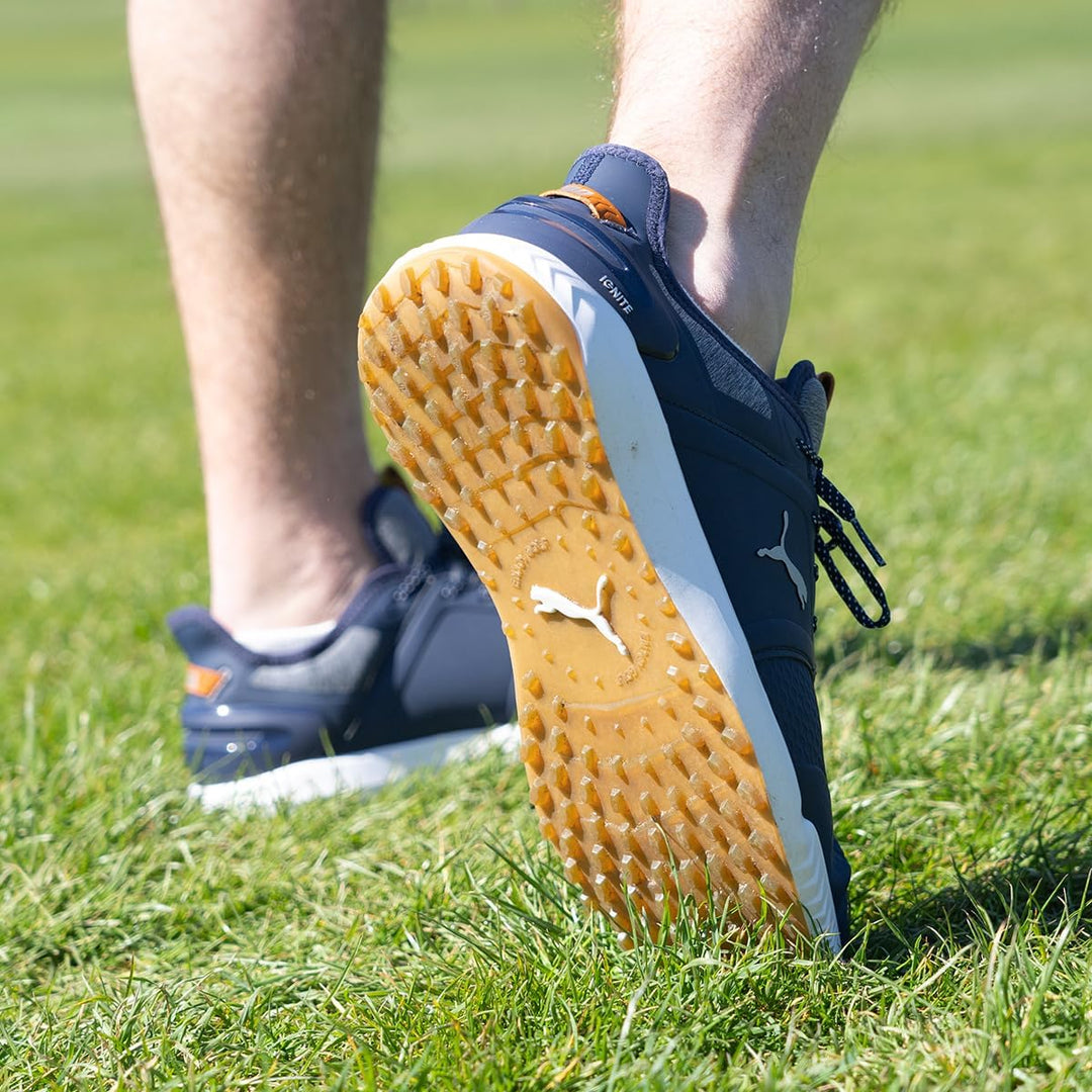 PUMA Herren Ignite ElevateGolfschuh 42.5 EU Puma Black Quiet Shade, 42.5 EU Puma Black Quiet Shade