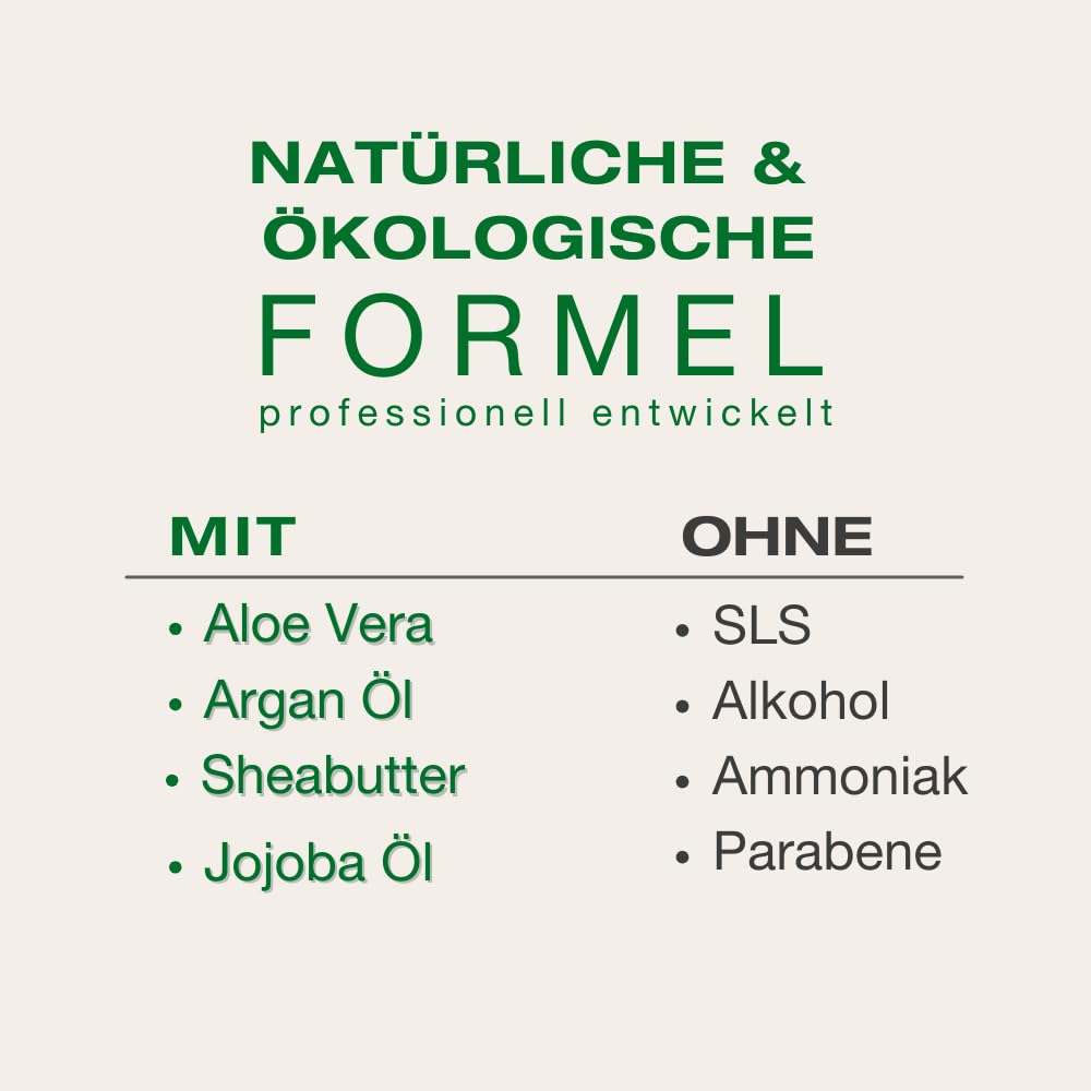 Braun 4.0 permanente Haarfabe mit natürlichen Inhaltsstoffen - Ohne Ammoniak Dunkles Kastanienbraun