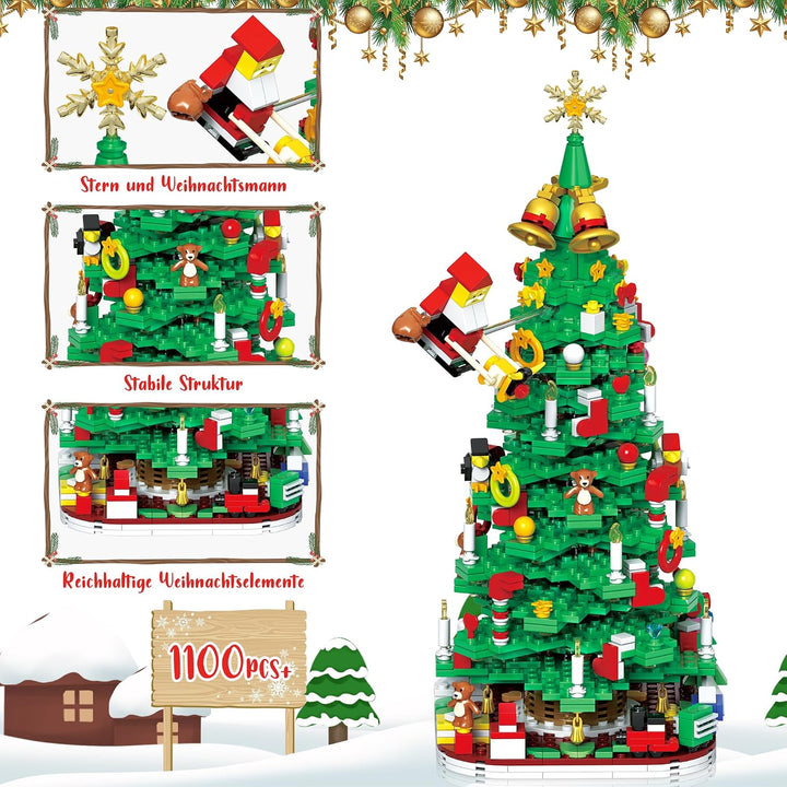 Joozmui Adventskalender 2025 Kinder, Weihnachtsbaum Spielzeug ab 3 4 5 6 7 8 9 10 Jahre Junge Gesche