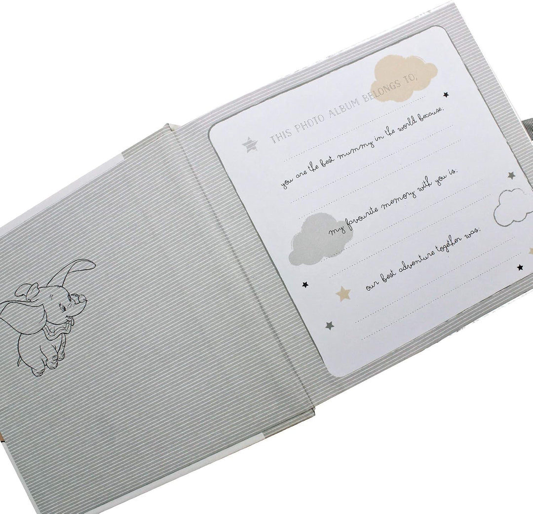 Disney Magical Beginnings Fotoalbum, 127 x 122 x 152 cm, Dumbo Love You Mummy, Gold