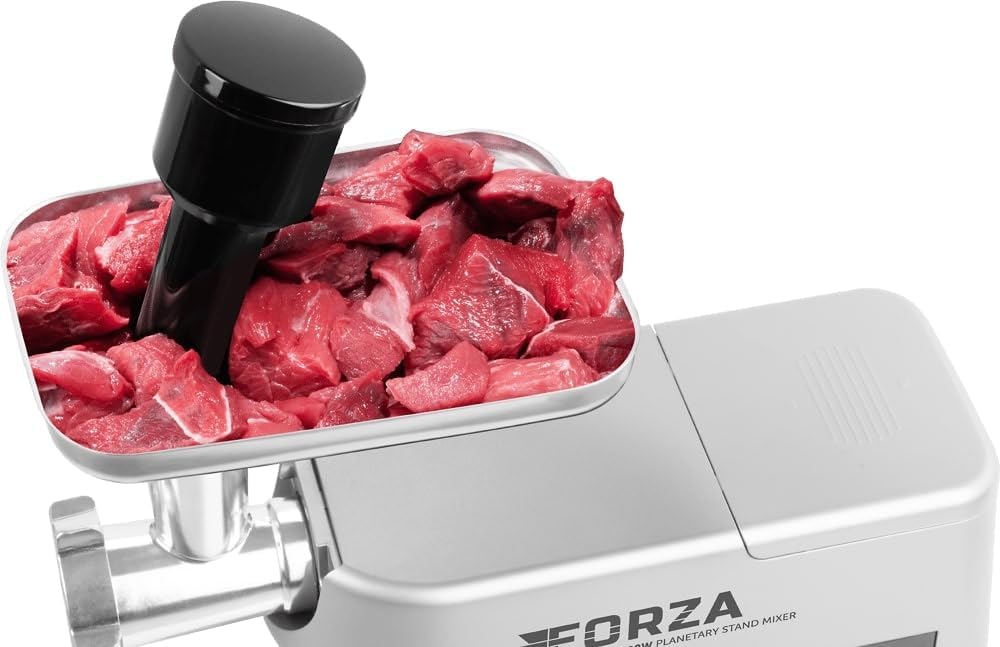 ECG FORZA 5500 Küchenmaschine Silber 1500 W Touch Display LED Silber
