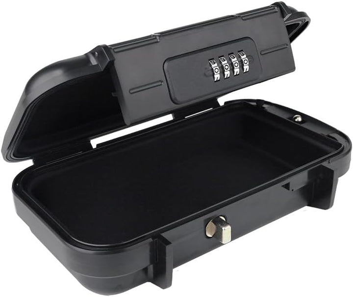 Tragbarer Safe Tresor für Zuhause &amp; Strandtresor Wasserdicht – Abschliessbare Box mit Zahlenschloss,