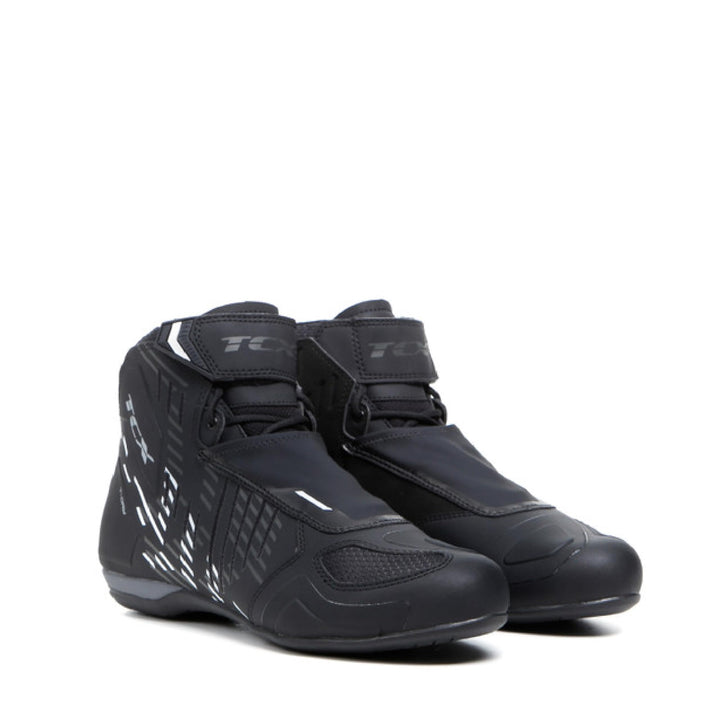 TCX Herren R04d Wp Motorcycle Boot 38 EU Black White, 38 EU Black White
