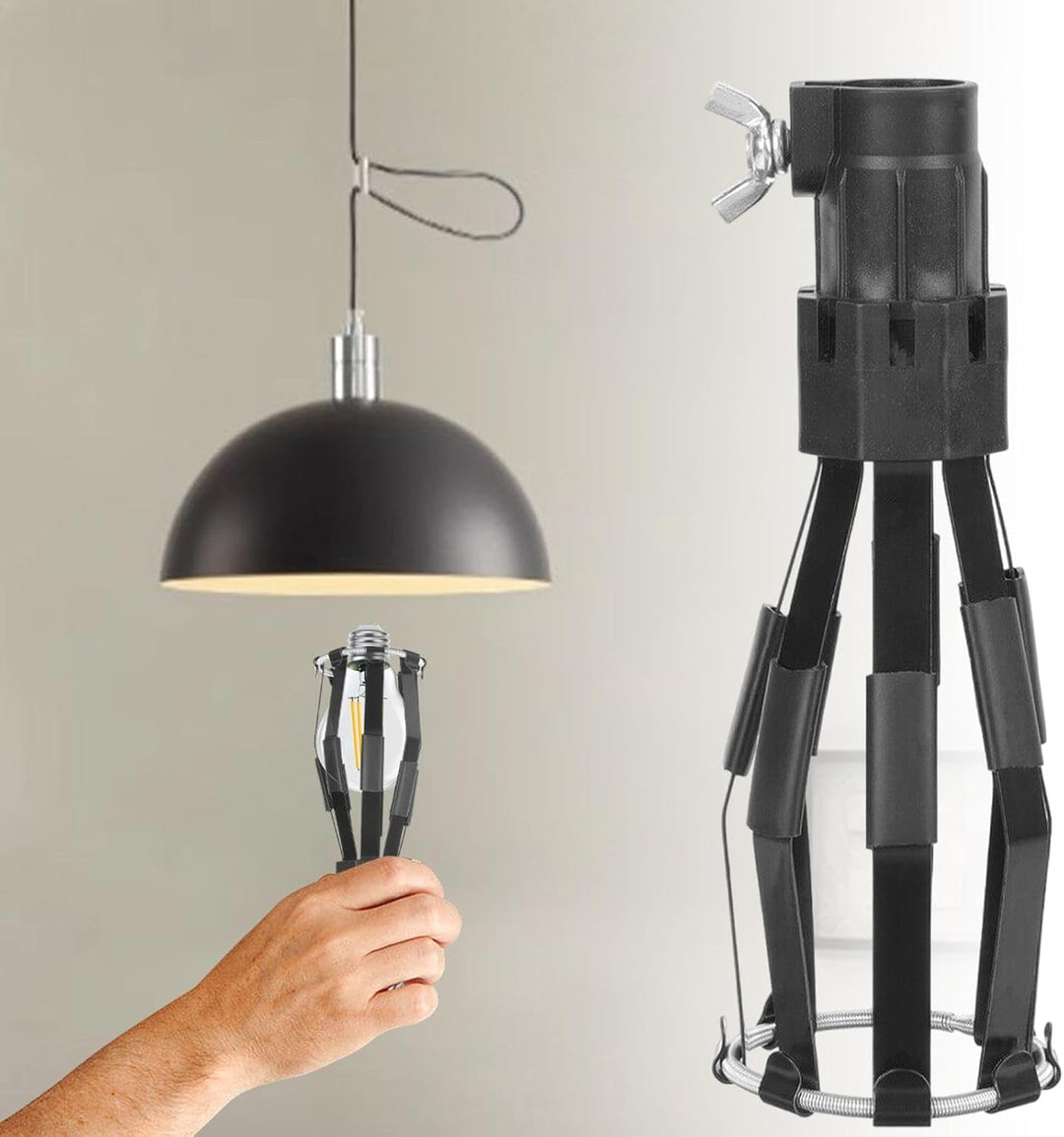 Generisch Bulb Accessories, Ceiling Light Tool, Bulb Changer, Telescopic Changers Tool, High Ceiling