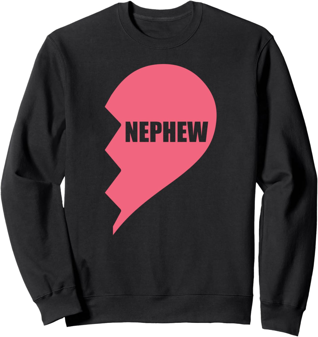 Neffe halbes Herz Sweatshirt