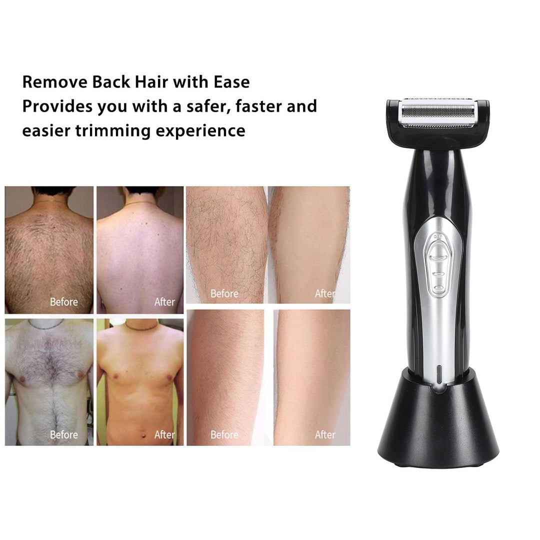 Bodygroomer für den Rücken von Männern, Extreme Reichweite, Power Burst mit Abnehmbarem Griff, Nass-