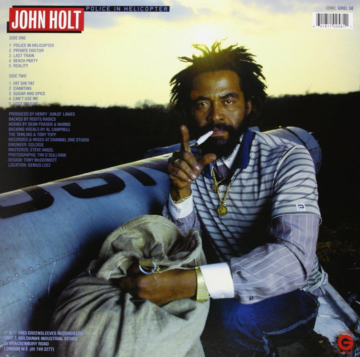 Police in Helicopter, Vinyl