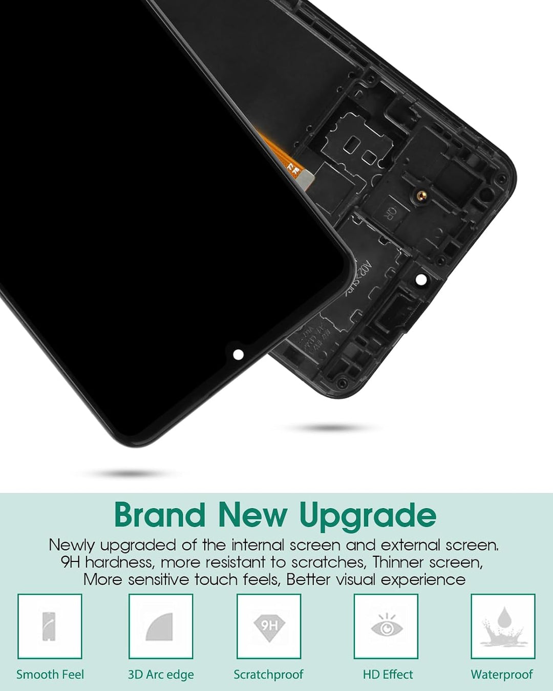 Ersatz-LCD-Display für Samsung Galaxy A02, A022, LCD-Display, SM-A022F, Touch-Digitalisierer, Montag