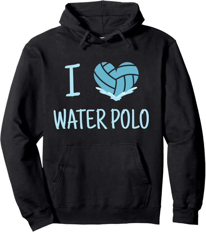 Waterpolo I Love Wasserball Pullover Hoodie