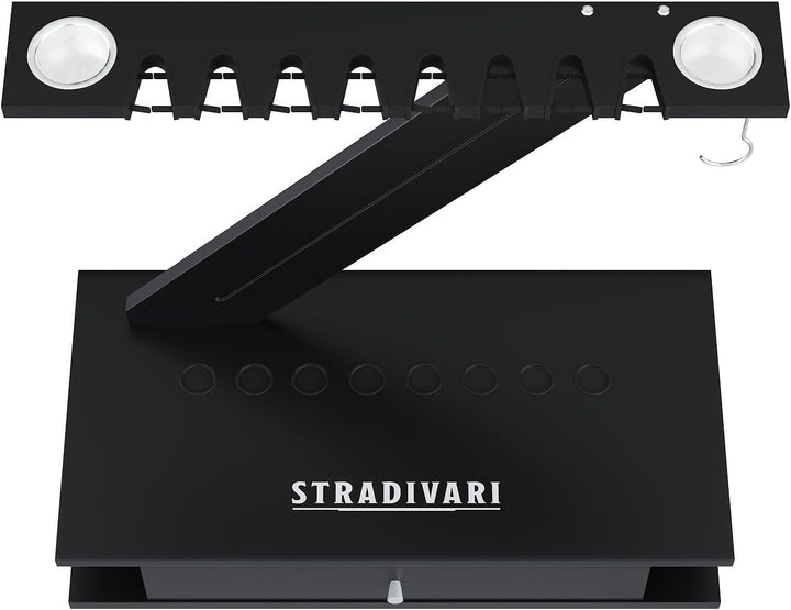 Stradivari Billard Queueständer Zorro im modernen Design | Stabiler, Standfester Ständer für 8 Queue