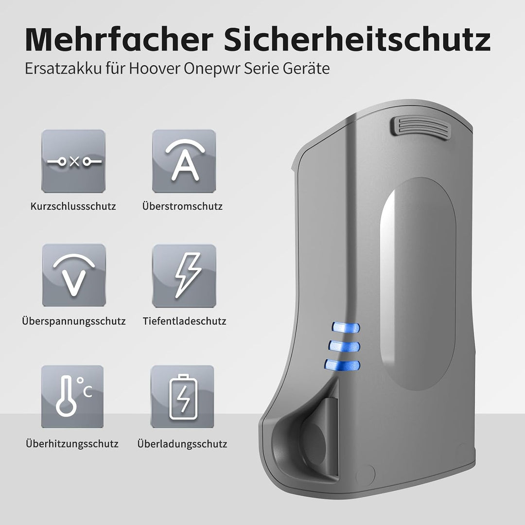 Ersatzakku 25,2V 3500mAh für Shark XSBT700/700EU, Akku kompatibel mit Shark XSBT750, XSBT750EU IZ201