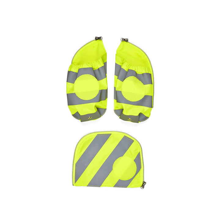 ergobag Zubehör Zip-Set Sicherheitsset 3tlg. mit Reflektorstreifen Gelb Einheitsgrösse