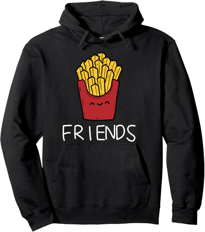 Vater Und Sohn Partnerlook Best Friends Pommes Partneroutfit Pullover Hoodie