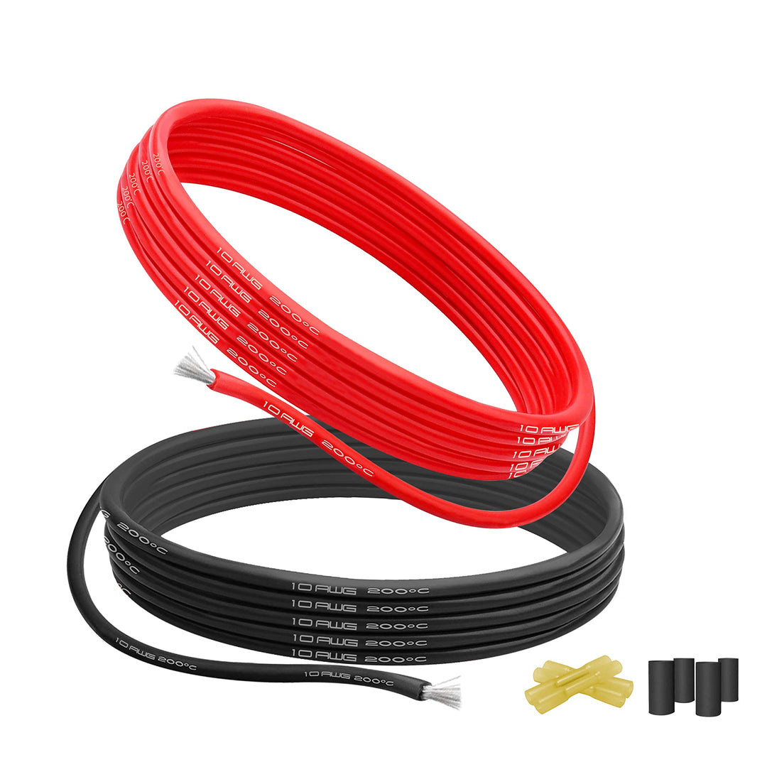 5,26 mm² Silikon Elektronik Kabe,Silikon Elektrischer Draht Kabel-HuLuWa 10 AWG Silikon Draht 5,2Met