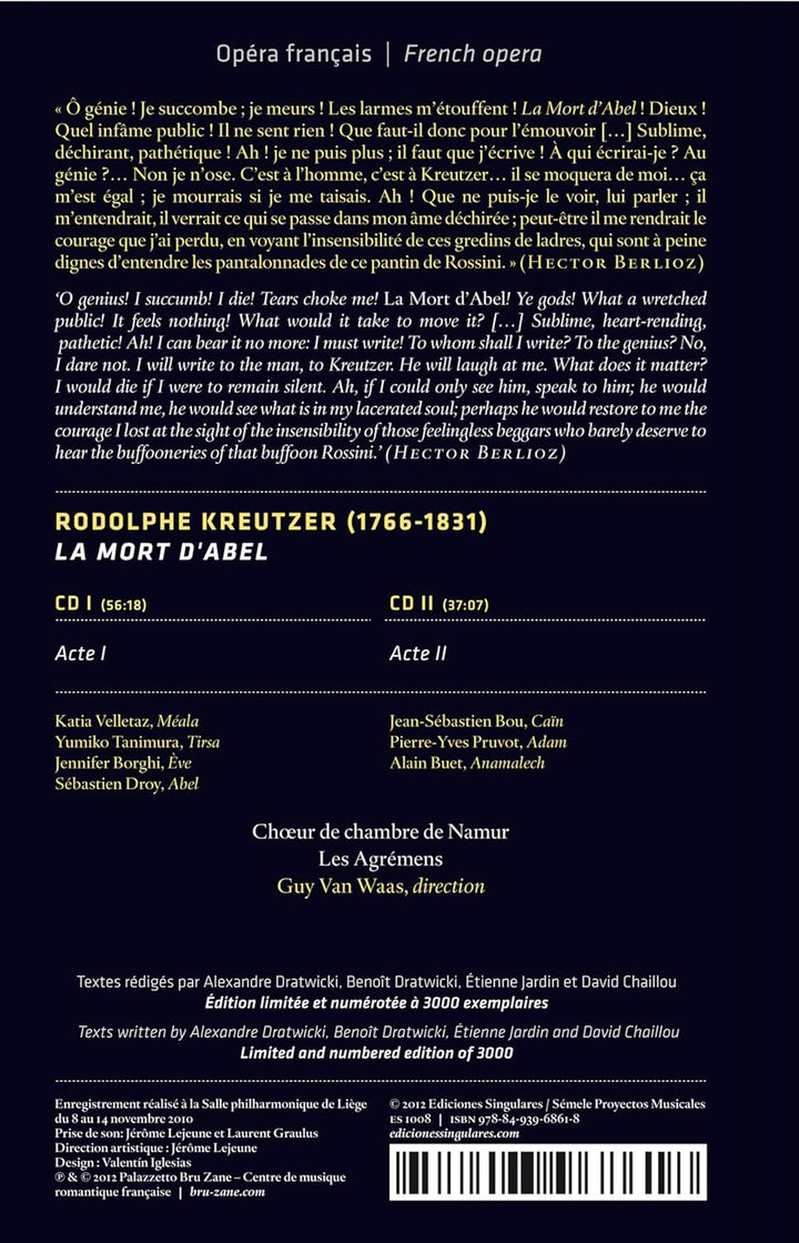 Rodolphe Kreutzer: La Mort D&