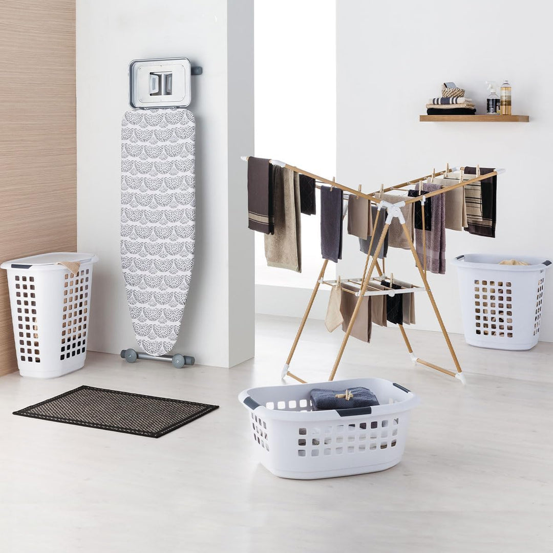 AC-Déco Grauer Hüfte hugger Korb 51L