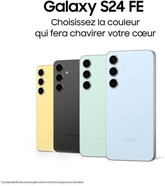 Samsung Galaxy S24 FE Smartphone 256 GB Graphit