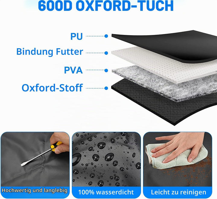 PACEWALKER Frontscheibe Wrap Cover für FIAT DUCATO 2006-2014, Luxury Windschutzscheibe Vorhang Cover