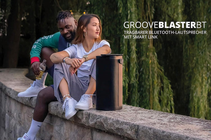 Reloop Groove Blaster Bluetooth® Lautsprecher AUX, NFC, USB Schwarz