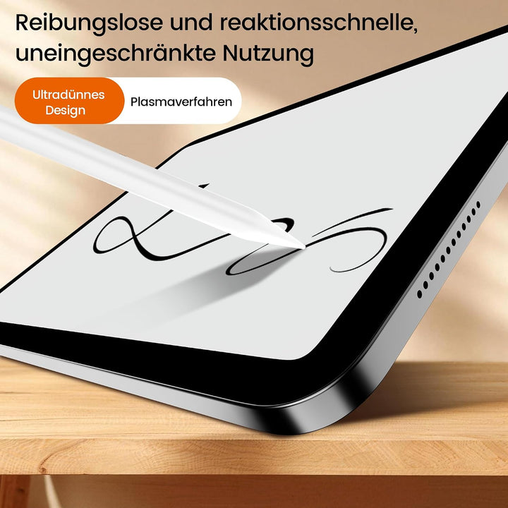 2 Stück 9H Schutzglas iPad 10,9 Zoll 10.Gen/iPad 11 Zoll A16 | Folierhilfe für Displayschutzfolien,