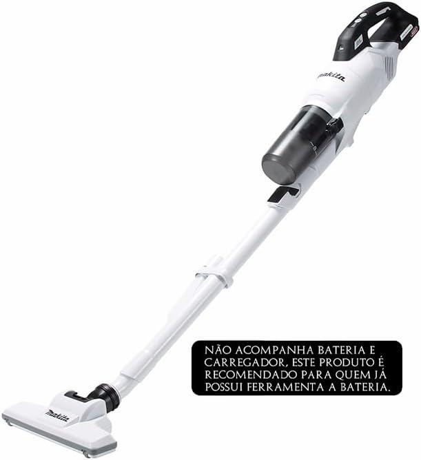 Makita Steelstofzuiger 40V Max Wit Zonder Accu in Lader CL003GZ10