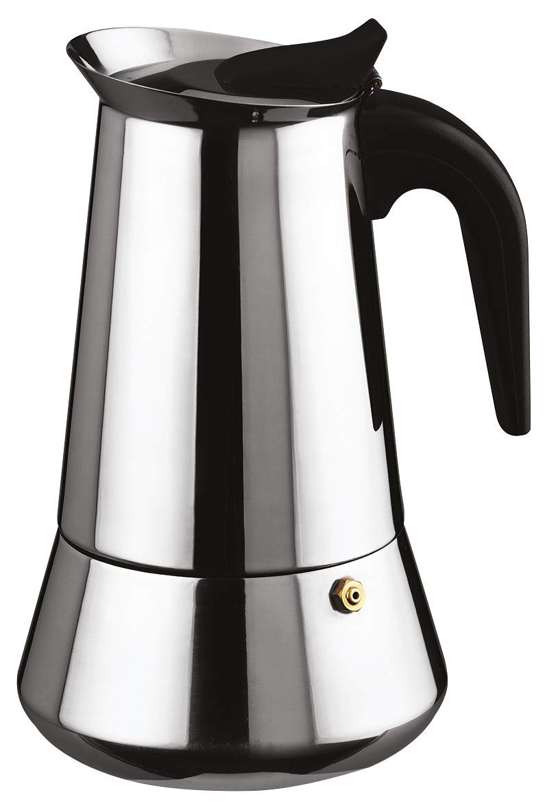 Ilsa – Espressokanne, Edelstahl, silberfarben 9 Tassen centimeters silber, 9 Tassen