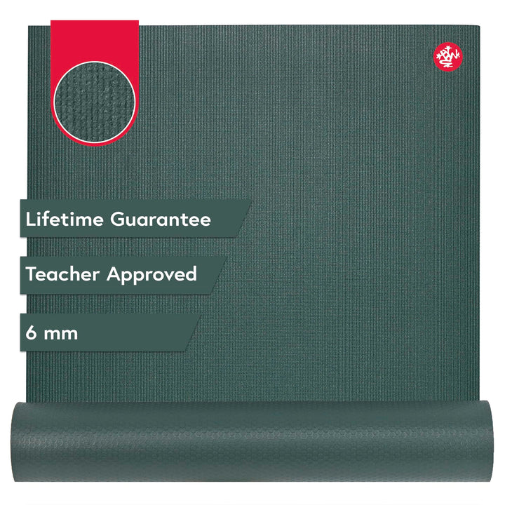 Manduka PRO Yoga Mat – Premium 6mm Thick Mat, High Performance Grip, Ultra Dense Cushioning for Supp